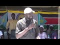 International Day of Peace with messages promoting social harmony among Pibor communities