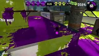 I didn’t expect to get the splashdown cancel (Splatoon 2)