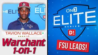 ELITE linebacker Tavion Wallace has FSU Football AT THE TOP | UGA Recruiting pressure | #FSU #UGA