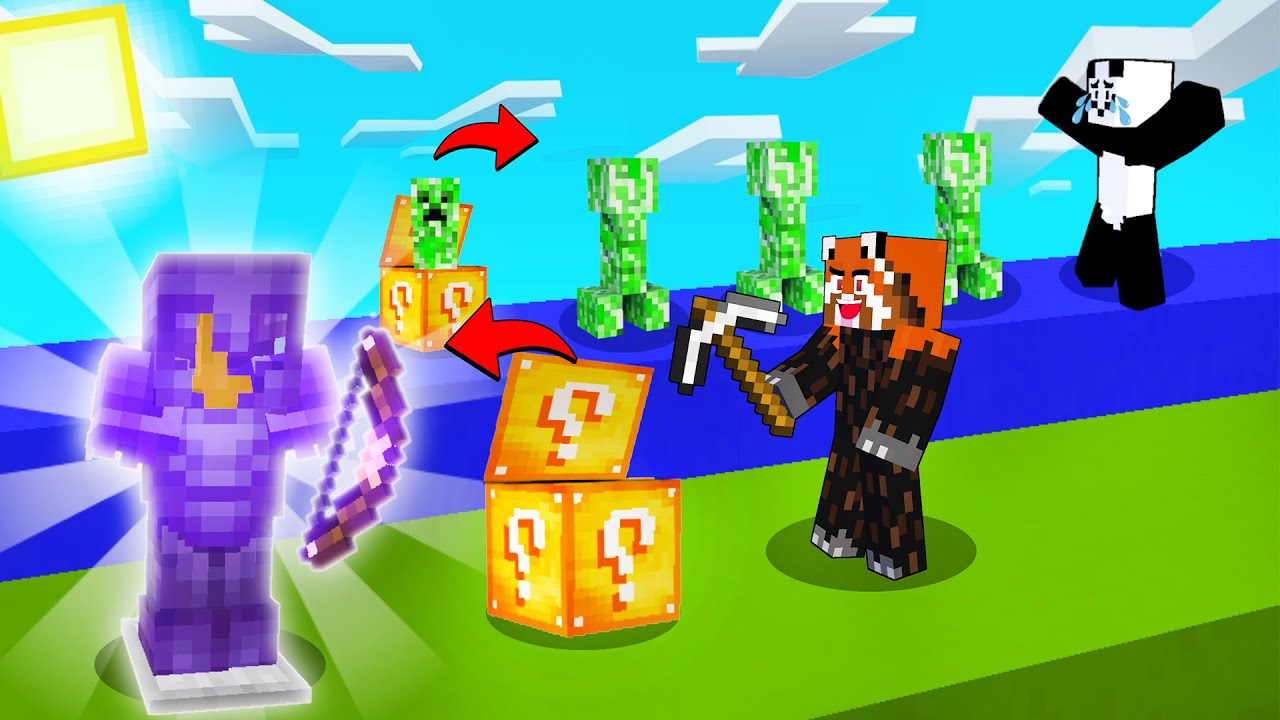 NOROCOS vs GHINIONIST in CURSA LUCKY BLOCKS