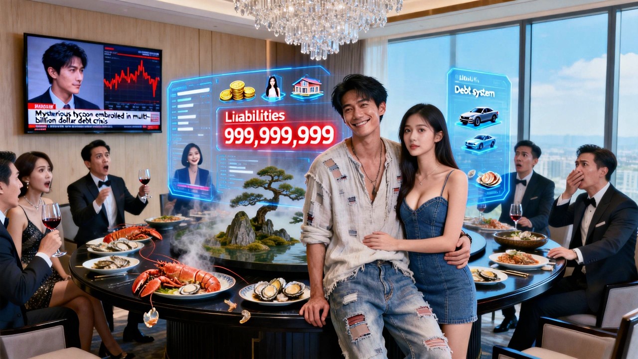 Down-and-out heir 10 billion in debt, binds debt system, tops global rich list in 1 day!#movie