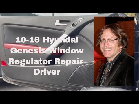 Hyundai Genesis Coupe Window Regulator Replacement & Repair 2010-2016 Driver