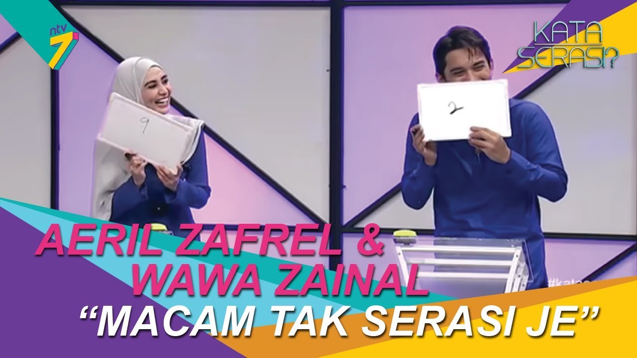 Ngam x Ngam | Aeril Zafrel dan Wawa Zainal macam tak serasi je? | Kata Serasi?