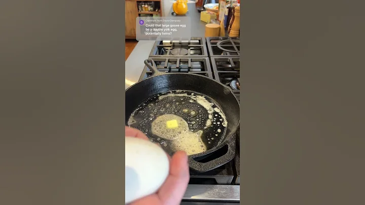 Cracking Open Giant Goose Egg #shorts - DayDayNews