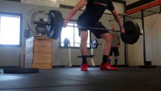 Snatch Pull down at 165#