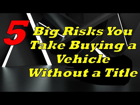 Buying A Car Without Title In North Carolina