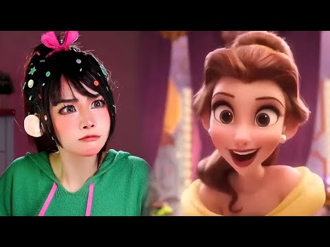 是来自糖果王国，香草家族的云妮洛普公主～#无敌破坏王 #剧情#云妮洛普 #迪士尼公主 #仿妆#是初九啊