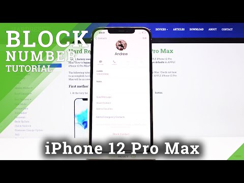How to Block Number on iPhone 12 Pro Max – Block Calls