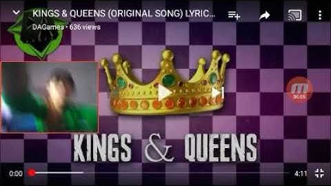 D.G.F react to : Kings and Queens by DAGames