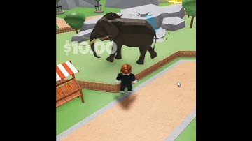 Elephant Fun Facts! 🧠 Powerful Trunk & Big Tusks in Roblox Zoo