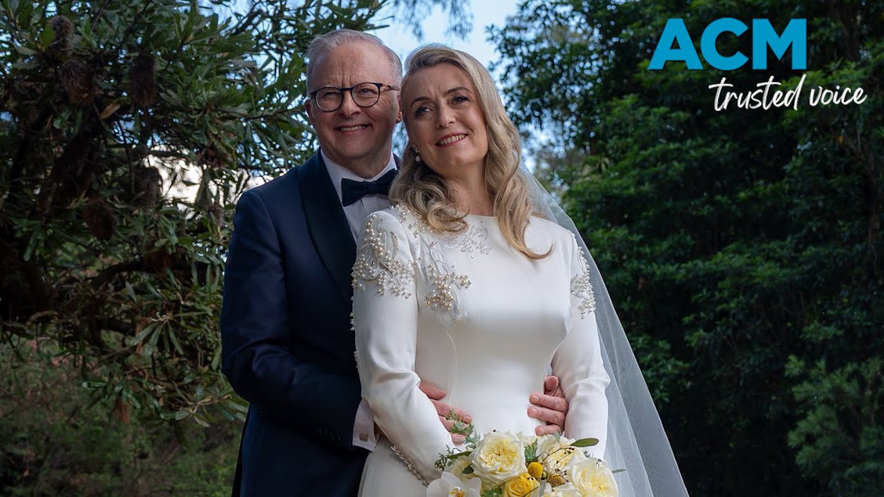 Anthony Albanese first Australian PM to marry in office