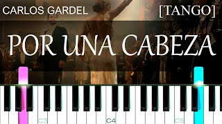 Por una Cabeza – Carlos Gardel [Easy Piano Tutorial]