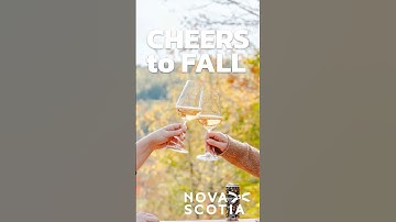 Cheers to fall in Nova Scotia