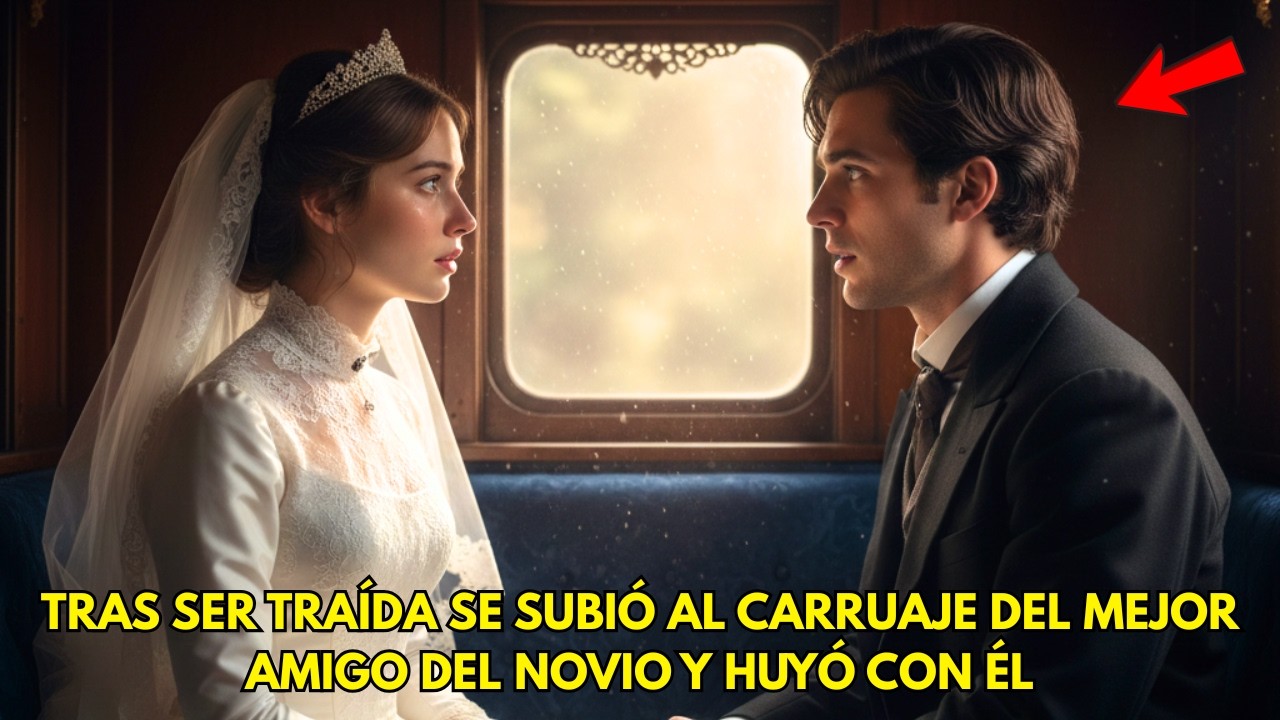 TRAS SER TRAÍDA SE SUBIÓ AL CARRUAJE DEL MEJOR AMIGO DEL NOVIO Y HUYÓ CON ÉL
