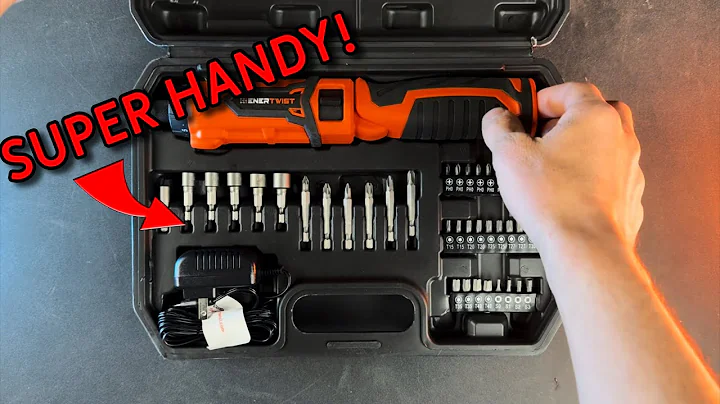 ENERTWIST Cordless Screwdriver Review!