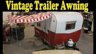 Installing a Vintage Trailer Awning from Marti's Awning
