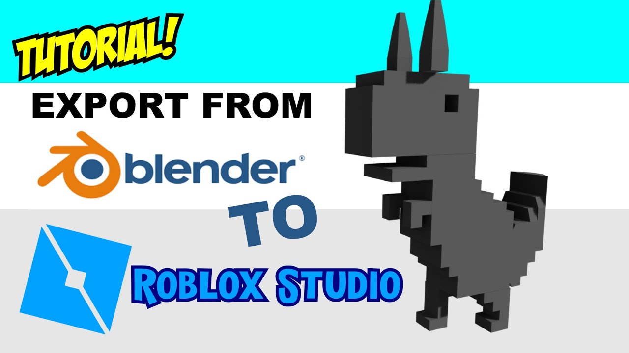 How To Export Blender Meshes AND TEXTURES Into Roblox Studio [UPDATED  VERSION IN DESCRIPTION] 