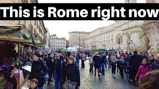 Rome Italy, Rome walking tour January 2024. Prati neighborhood