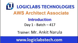 AWS Architect Associate (Day 1) (Batch - 417)