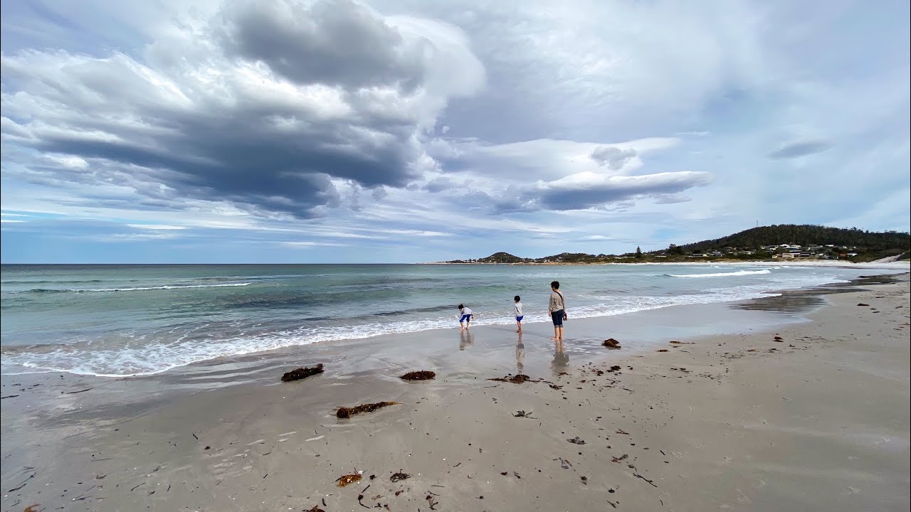 Short video of the white sands | Redbill Beach, Bicheno to beat our lockdown blues | Tassie 4K