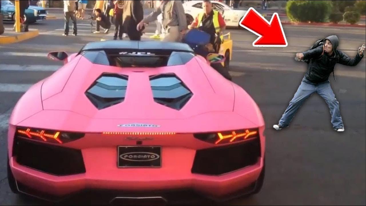 guy throws rock at and then this happened... YouTube