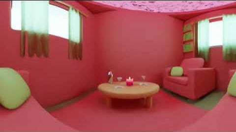 first vr try injected blender 3d VR 360