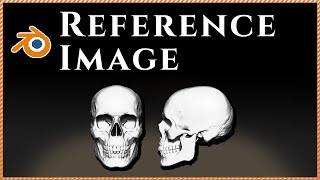 { How to ADD a REFERENCE IMAGE in Blender }