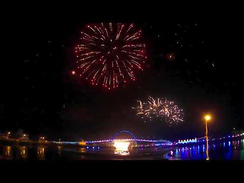 2018王功漁火節開幕煙火