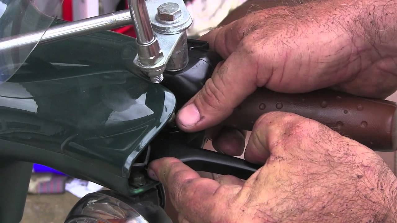 Genuine Buddy 170i Scooter Replacing Left Brake Lever Portland