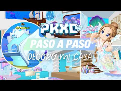 🌊✨ ¡Decoramos la CASA DE OCÉANO en PKXD paso a paso! ✨🌊#PKXD #pkxduniverse