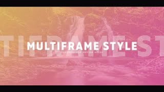 Dynamic Multiframe Opener Final Cut Pro Templates
