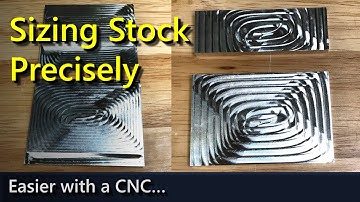 Sizing Stock the CNC Way