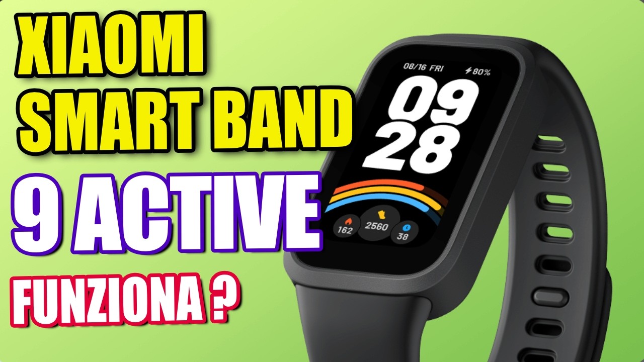 XIAOMI SMART BAND 9 ACTIVE facile da usare ?