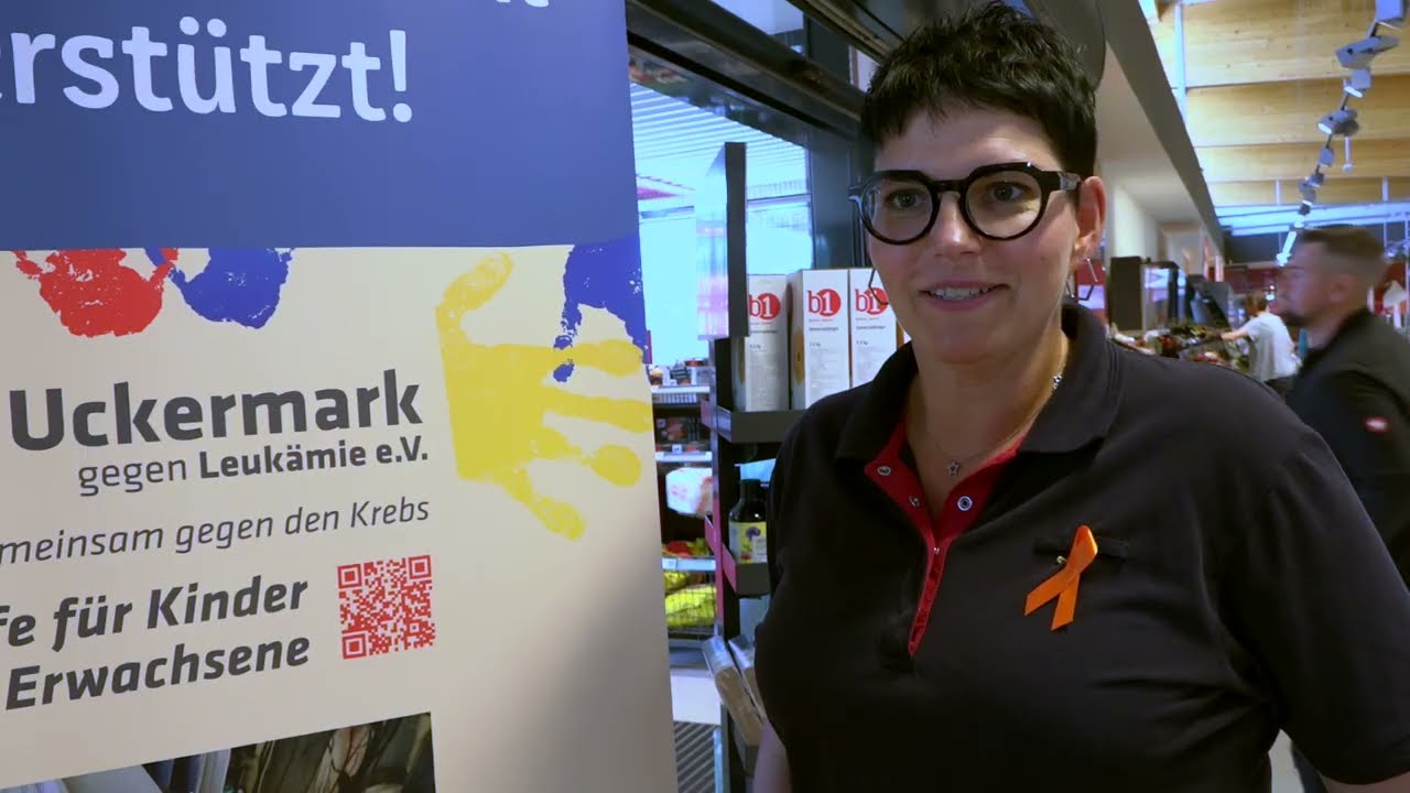 📌Uckermark gegen Leukämie e.V.  erhält Spende aus Kuchenbasar von REWE | Waldstadtjournal 🌲📰