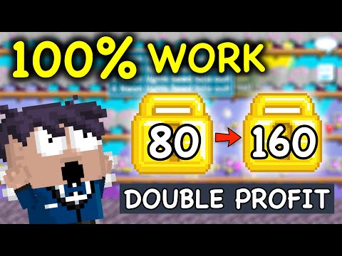 INSANE MASS PROFIT WITH THIS ITEM ! DOUBLE WLS PROFIT ! | Growtopia