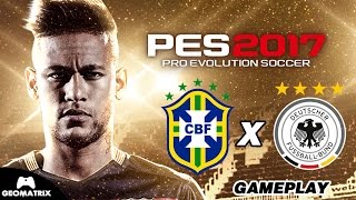 Pro Evolution Soccer 2017 (PES 2017 by PESCrack PS2 VERSÃO FINAL) no Playstation  2 