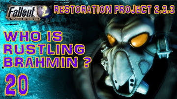 Fallout 2 - Figure out who is rustling the Brahmin (Klamath) Part #20