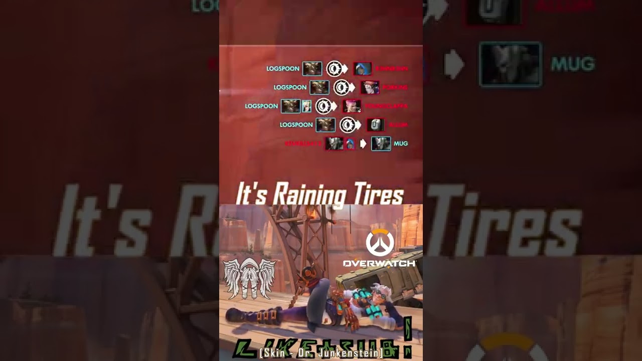 [Overwatch - Junkrat] It's Raining Tires ( 