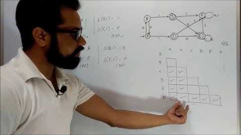 Table Filling Method in Hindi | Myhill Nerode Theorem | TOC | By- Harendra Sharma