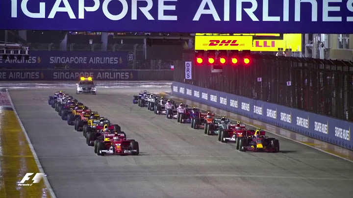 Olav Mol - F1 2017 Singapore - De chaotische start van de GP