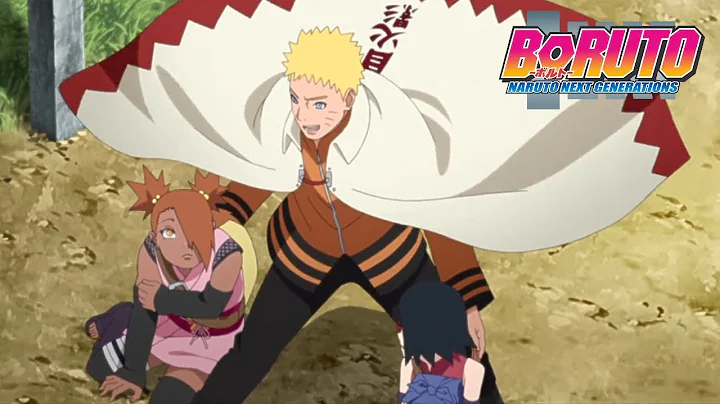 Naruto Salva a Sarada y ChouChou y Habla bien de su Aldea - Español Latino