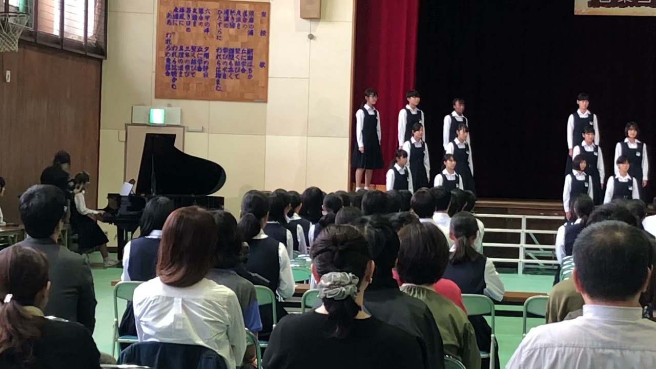 19 10 18 合唱コンクール伴奏 手紙 拝啓十五の君へ Youtube