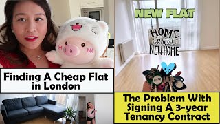 New Flat Tour, Again! Featuring My New IKEA Furnitures | Finding A Cheap Flat in London screenshot 5