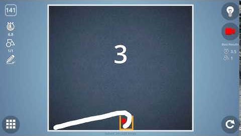 Check out how I solved level 141 in Brain It On! #BrainItOn