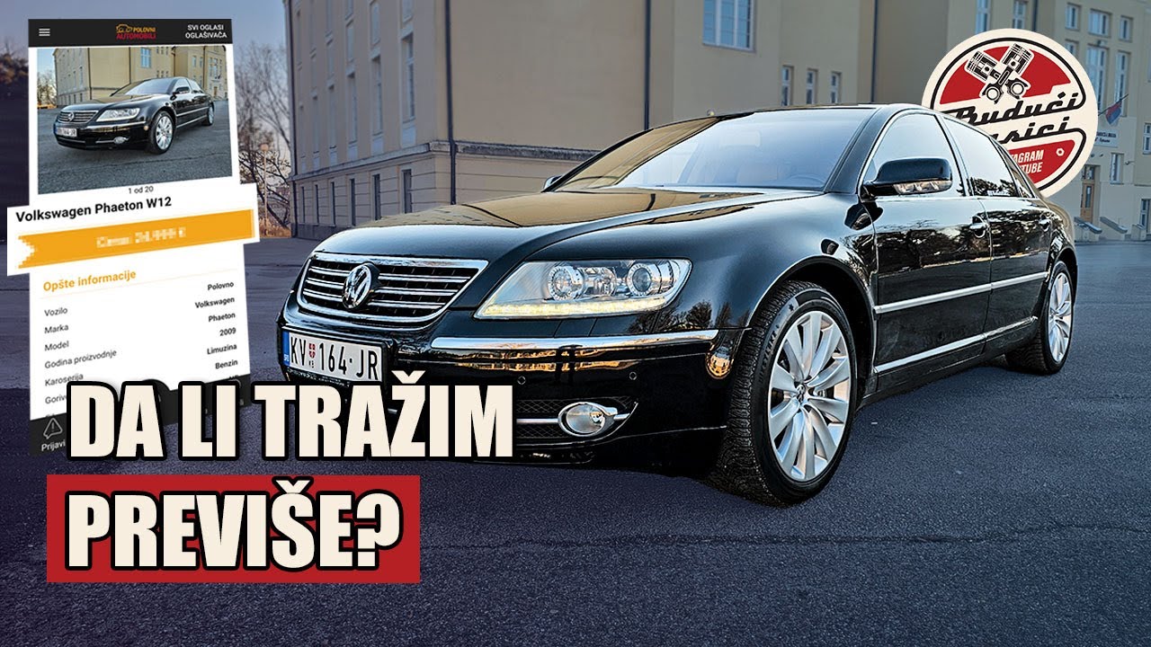 Phaeton ide NA PRODAJU | Odrađen i detailing
