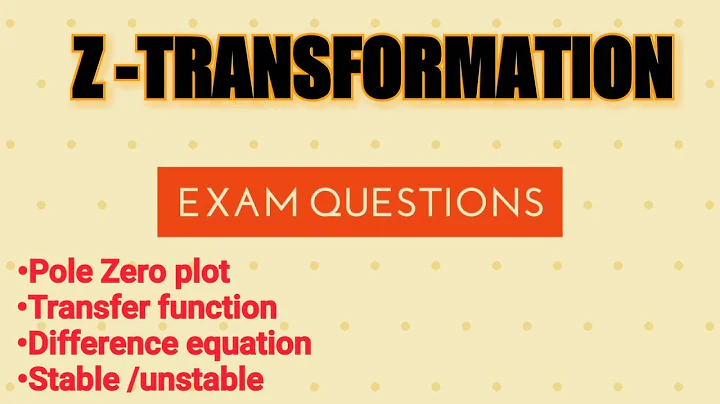 Z transformation - pole zero plot, transfer function, difference equation, stable/unstable