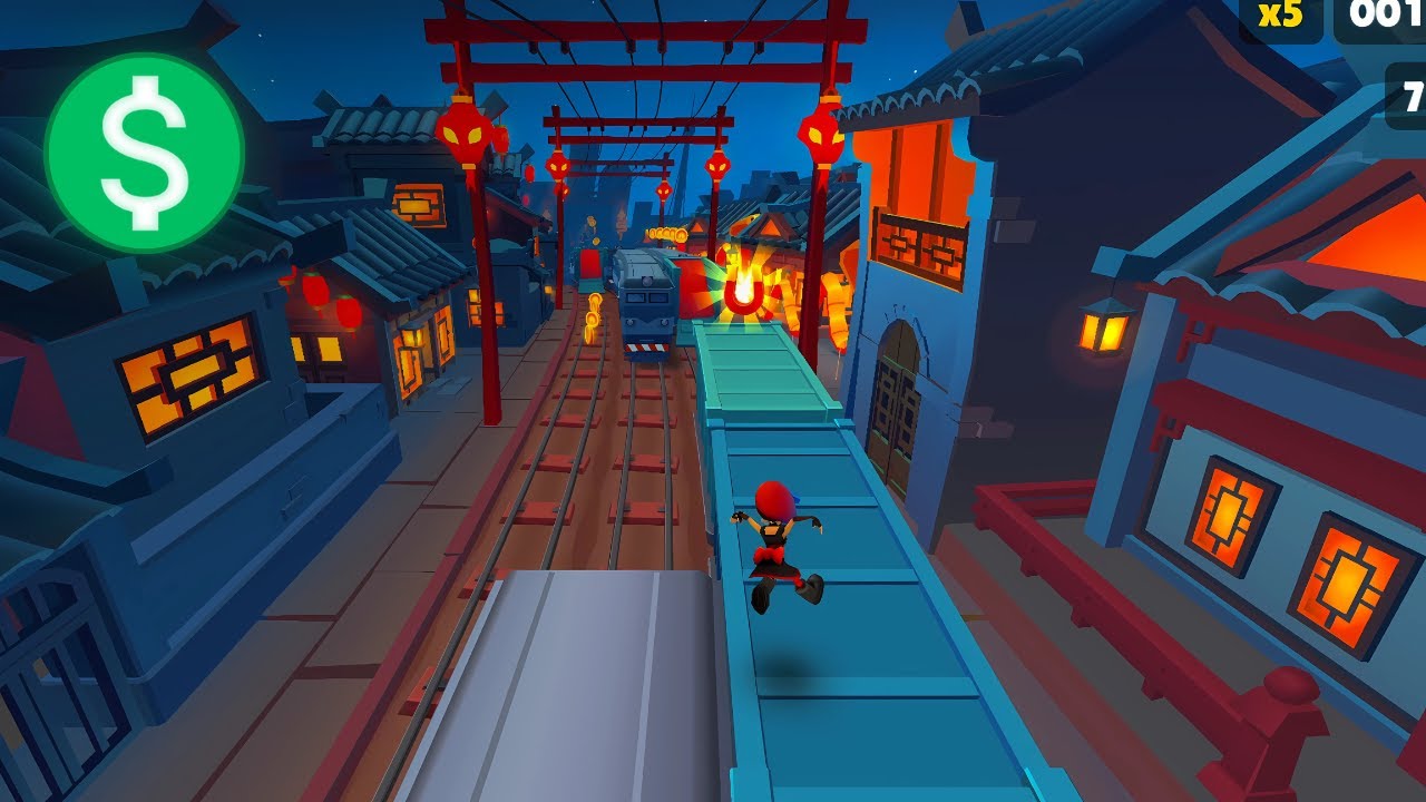 Subway Surfers | Gameplay - No Copyright [4K60FPS]