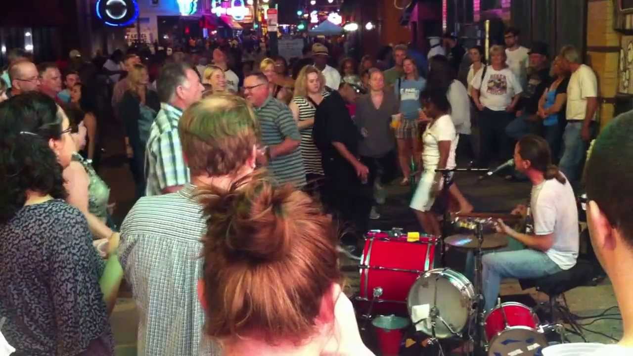 Richard Johnston kickin' it on Beale