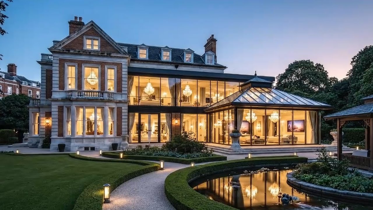 Inside a £170M Edwardian Revival Mansion in Holland Park – Opulent Urban Sanctuary | Luxury Tour 4K