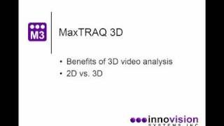 Innovision Systems, Inc. - MaxTRAQ 3D Introduction